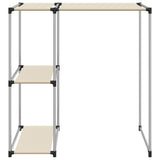 Rack de rangement Vidaxl pour la machine à laver Boven 87x55x90,5 cm Crème de fer -colore