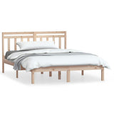 Vidaxl bedframe massief grenenhout 140x200 cm