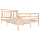 Vidaxl bedframe massief hout 140x200 cm