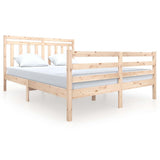 Vidaxl bedframe massief hout 150x200 cm