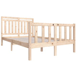 Vidaxl bedframe massief hout 135x190 cm