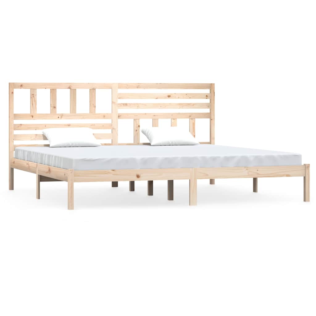 Vidaxl bedframe zonder matras massief grenenhout 180x200 cm