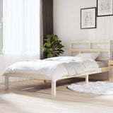 Vidaxl bedframe massief grenenhout 90x200 cm