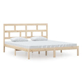 Vidaxl bedframe massief hout 180x200 cm