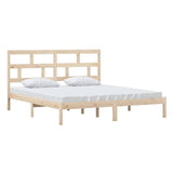 Vidaxl bedframe massief hout 180x200 cm