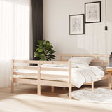 Vidaxl bedframe massief grenenhout 140x190 cm