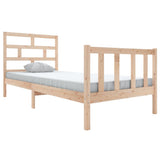 Vidaxl bedframe massief grenenhout 100x200 cm