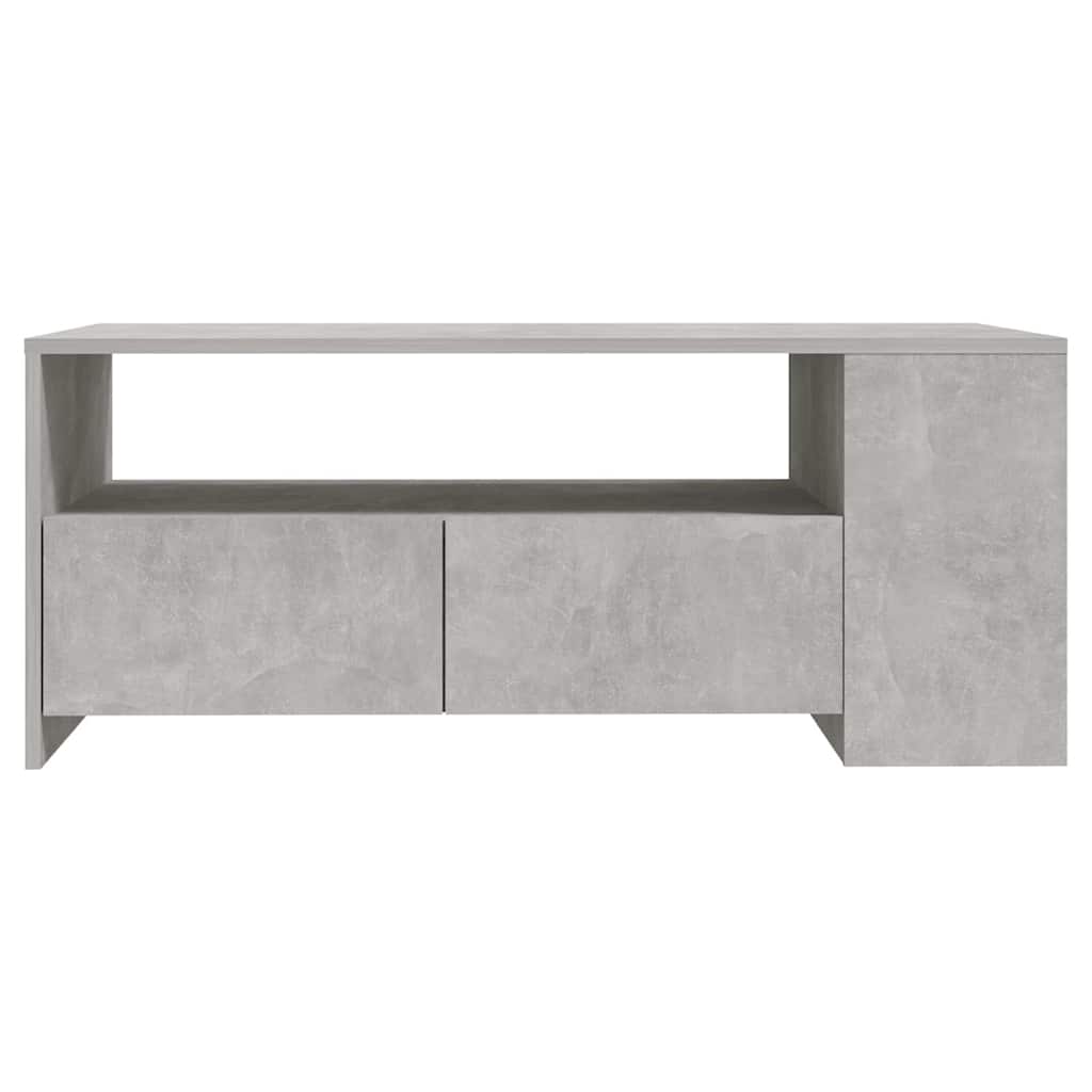 Vidaxl salontafel 102x55x42 cm bewerkt hout betongrijs