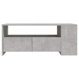 Vidaxl salontafel 102x55x42 cm bewerkt hout betongrijs