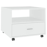 Vidaxl salontafel 55x55x40 cm bewerkt hout wit