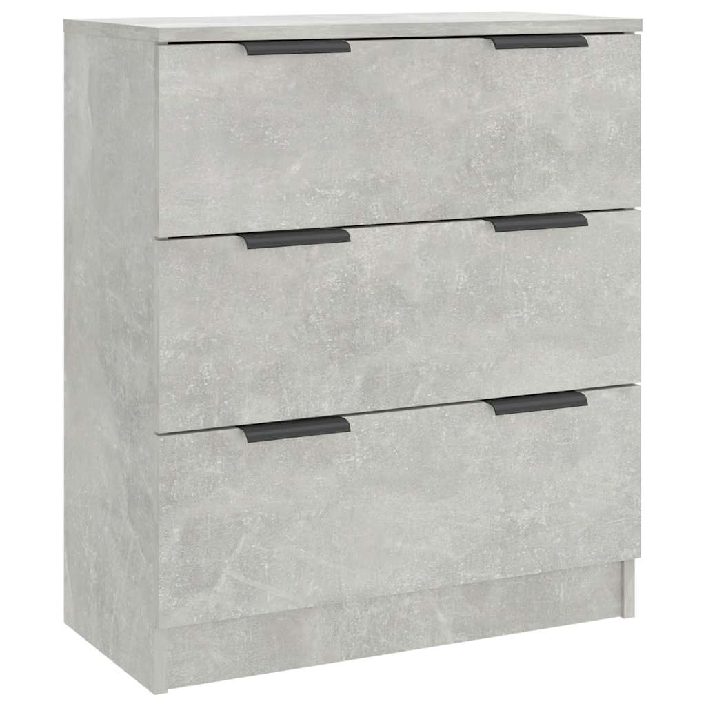 Vidaxl dressoir 60x30x70 cm bewerkt hout betongrijs