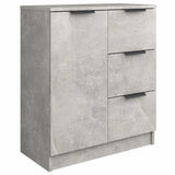 Vidaxl dressoir 60x30x70 cm bewerkt hout betongrijs