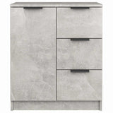 Vidaxl dressoir 60x30x70 cm bewerkt hout betongrijs