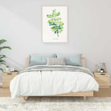 Vidaxl nachtkastjes 2 st 40x39x40 cm sonoma eikenkleurig