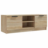 Vidaxl tv-meubel 102x35x36,5 cm bewerkt hout sonoma eikenkleurig