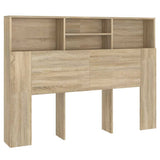 Vidaxl hoofdbordkast sonoma eiken 140x19x103,5 cm