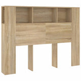 Vidaxl hoofdbordkast 140x18,5x104,5 cm sonoma eikenkleurig