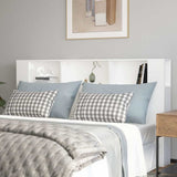 Vidaxl hoofdbordkast 180x18,5x104,5 cm wit