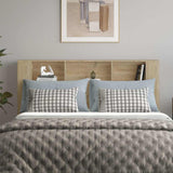 Vidaxl hoofdbordkast 180x18,5x104,5 cm sonoma eikenkleurig