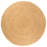 Tapis vidaxl autour de 210 cm de jute tressée