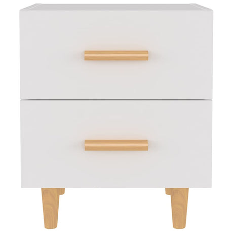 Vidaxl nachtkastjes 2 st 40x35x47,5 cm wit