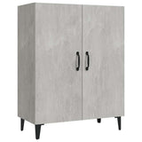 Vidaxl dressoir 70x34x90 cm bewerkt hout betongrijs