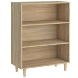 Vidaxl dressoir 69,5x32,5x90 cm bewerkt hout sonoma eikenkleurig