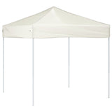 Vidaxl PartyTent sammenleggbar 2x2 m kremfarget