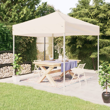 Vidaxl PartyTent pliable 2x2 m crème colored