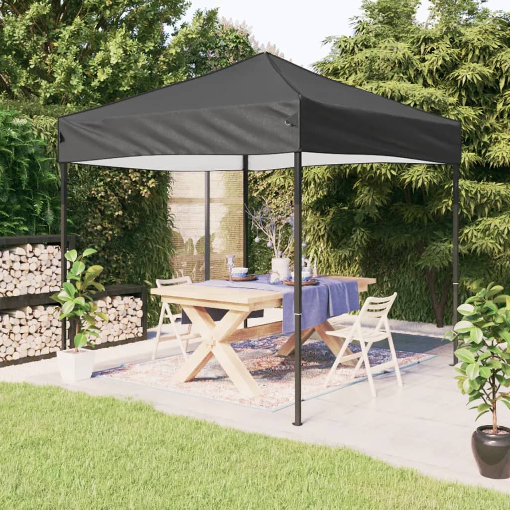 Vidaxl PartyTent pliable 2x2 m anthracite -colored