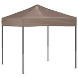 Vidaxl PartyTent pliable 2x2 m taupe