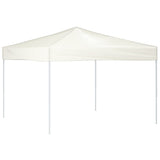 Vidaxl fête pliable 3x3 m crème intelligent