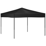 Vidaxl PartyTent pliable 3x3 m noir