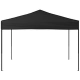 Vidaxl PartyTent pliable 3x3 m noir