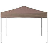 Vidaxl PartyTent pliable 3x3 m taupe