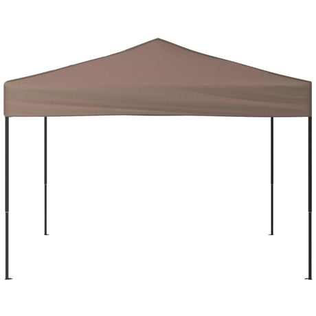Vidaxl PartyTent pliable 3x3 m taupe