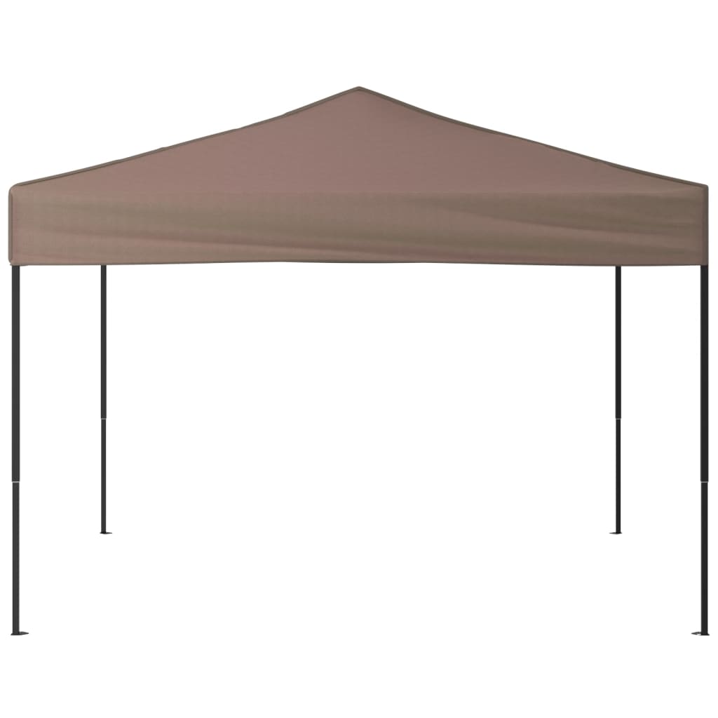 Vidaxl PartyTent sammenleggbar 3x3 m taupe