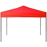 Vidaxl PartyTent pliable 3x3 m rouge