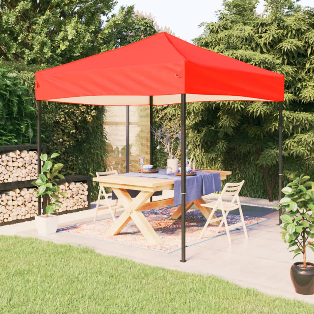 Vidaxl PartyTent pliable 3x3 m rouge