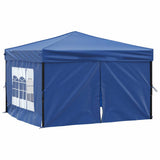 Vidaxl PartyTent pliable avec des parois latérales 3x3 m bleu