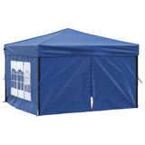 Vidaxl Partytent faltbar mit Seitenwänden 3x3 m blau