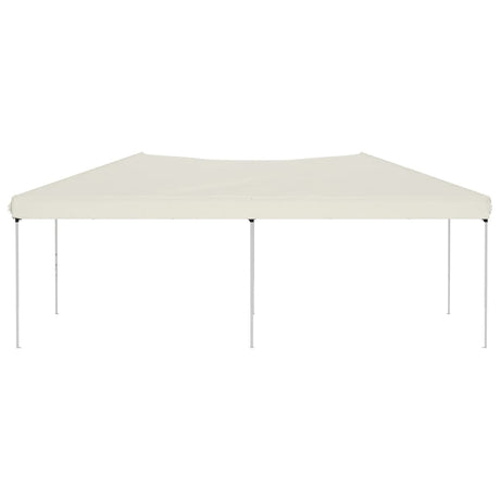 Vidaxl PartyTent Foldable 3x6 M Cream -Colored