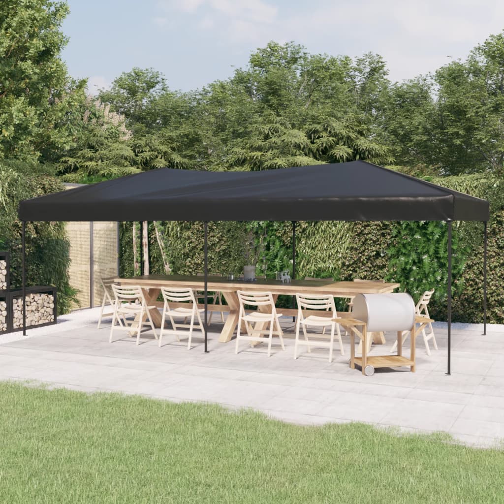 Vidaxl PartyTent pliable 3x6 m anthracite -colored