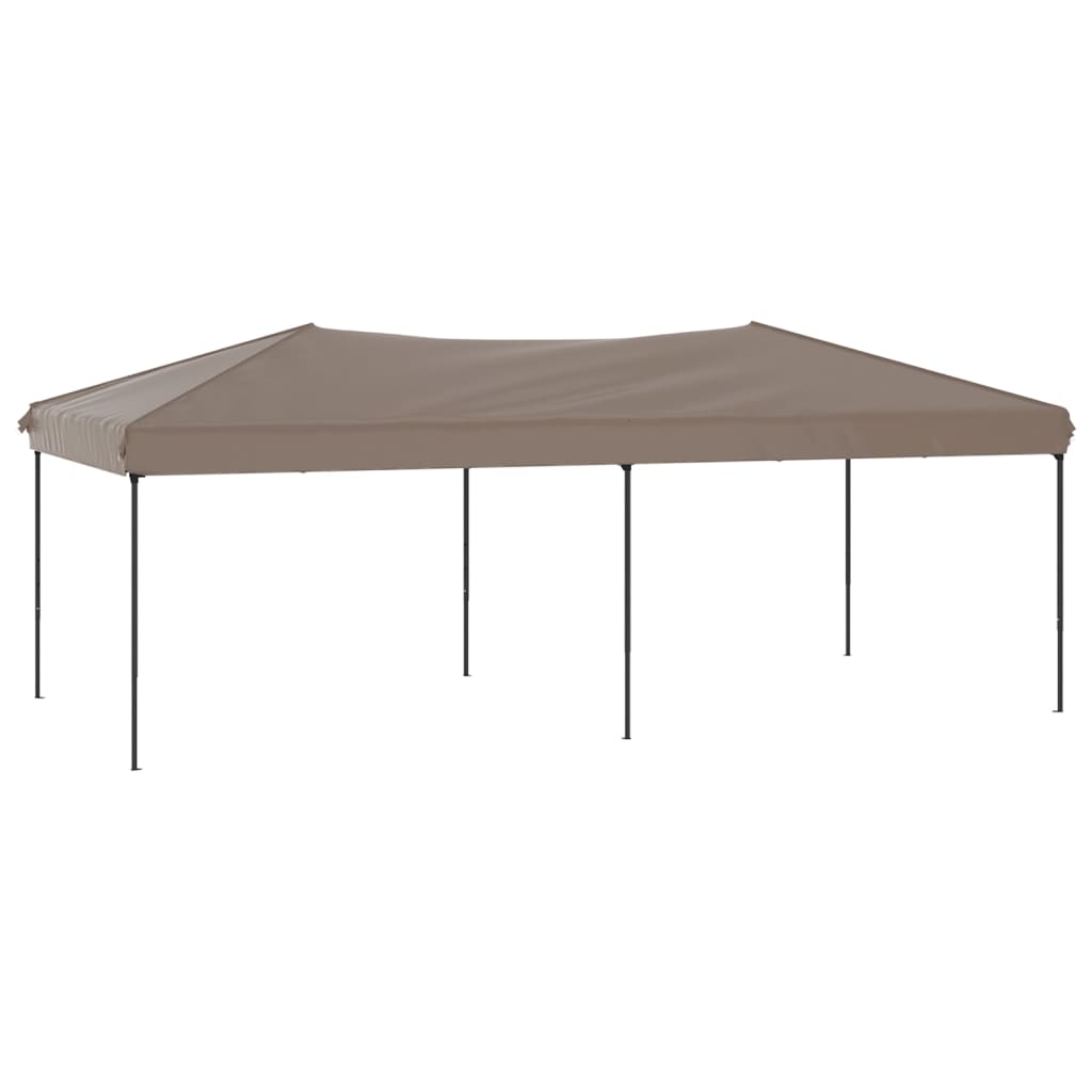 Vidaxl Partyentalt flappbar 3x6 m Taupe