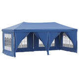 Vidaxl PartyTent Składany z bocznymi ścianami 3x6 m Blue