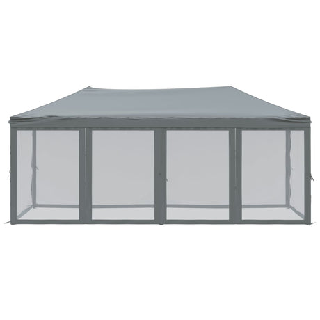 Vidaxl PartyTent pliable avec des parois latérales 3x6 m anthracite -colored