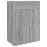 Vidaxl schoenenkast 60x35x84 cm bewerkt hout grijs sonoma