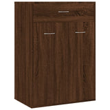 Vidaxl Schong Cabinet 60x3x84 cm schneiden Holz brong Oakfaarf