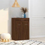 VidaXL shoe cabinet 60x35x84 cm Cut wood brown oak color