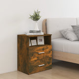 Vidaxl nachtkastjes 2 st 50x32x60 cm gerookt eikenkleurig